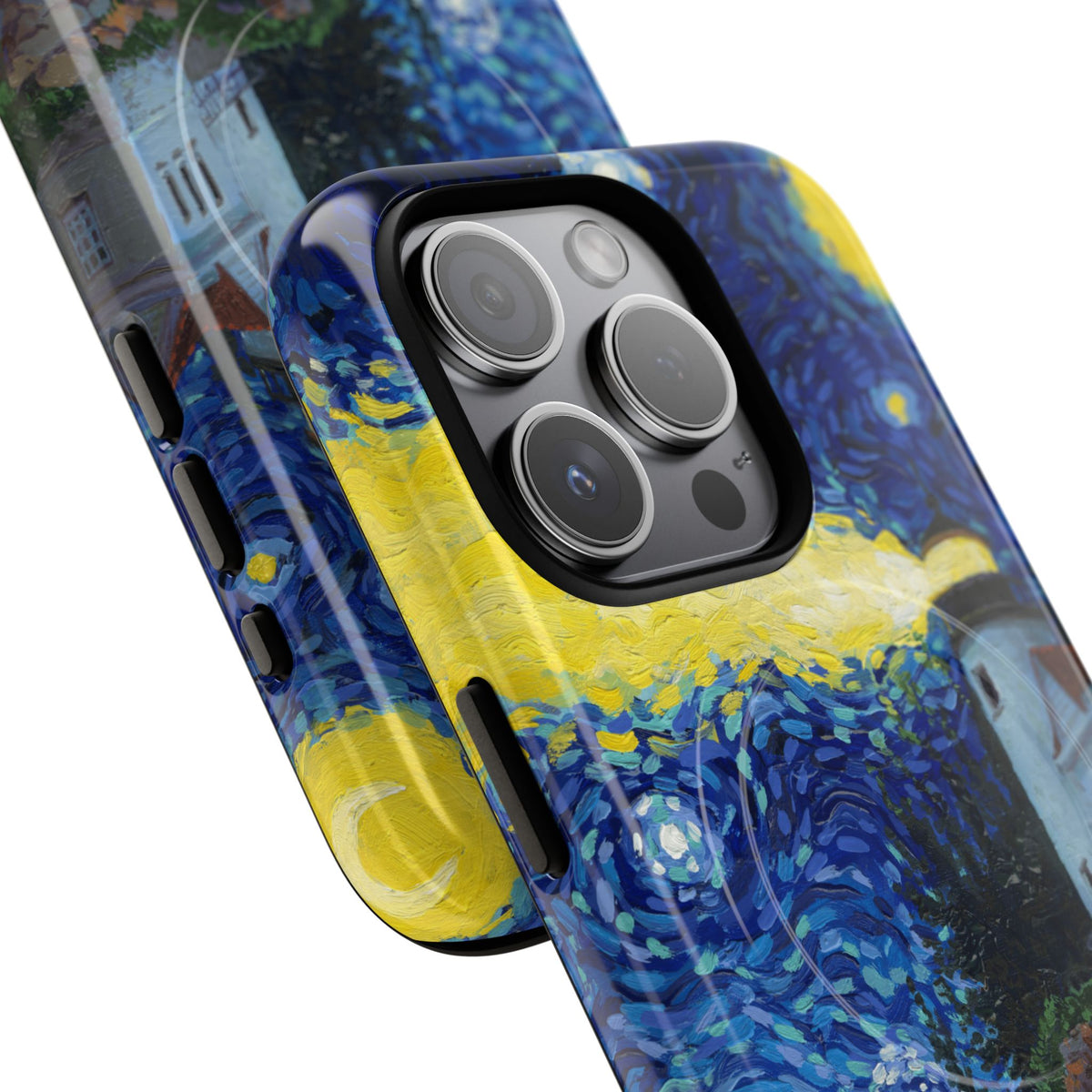 Acadia National Park iPhone Case with MagSafe - Starry Night Lighthouse