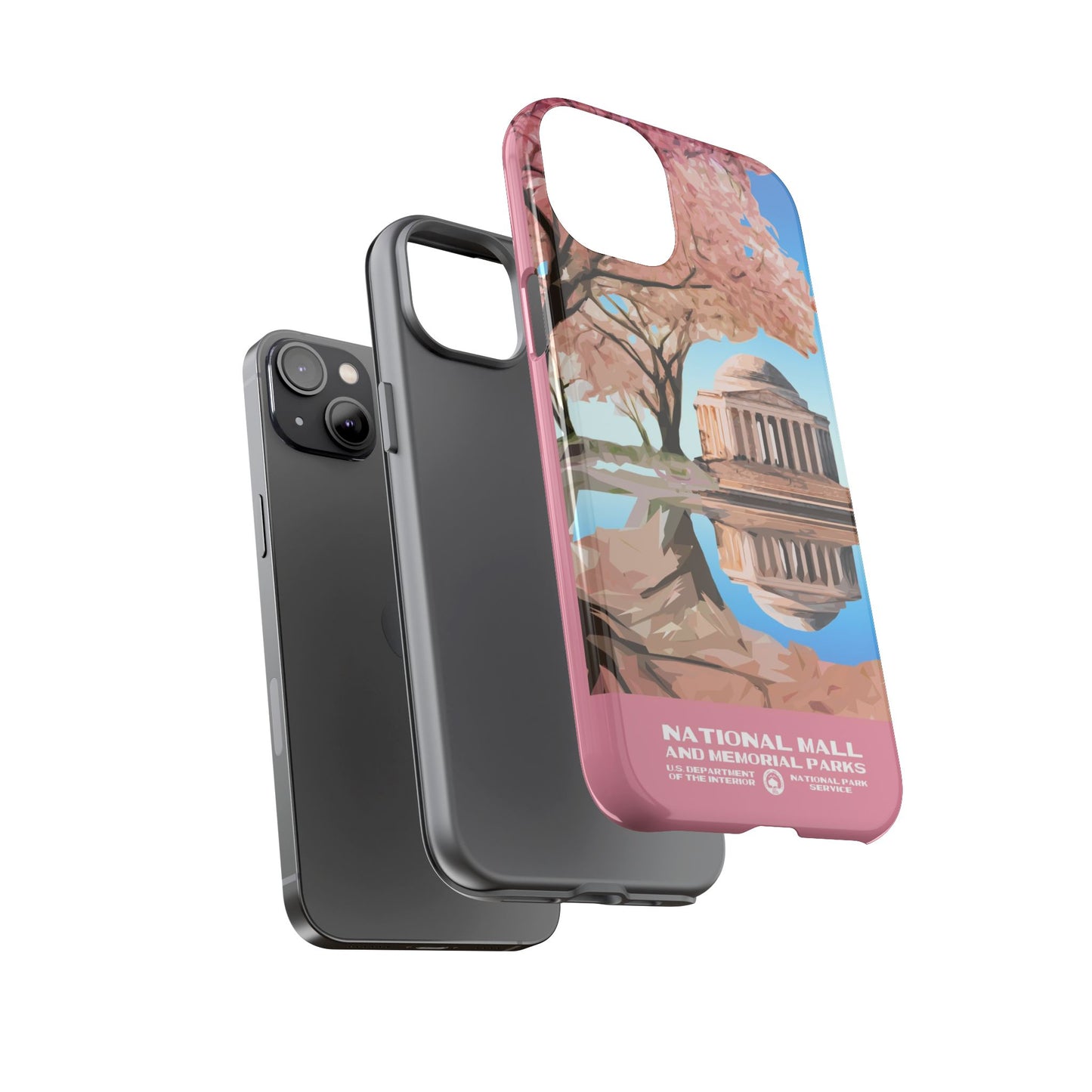 National Mall Washington DC WPA Phone Case