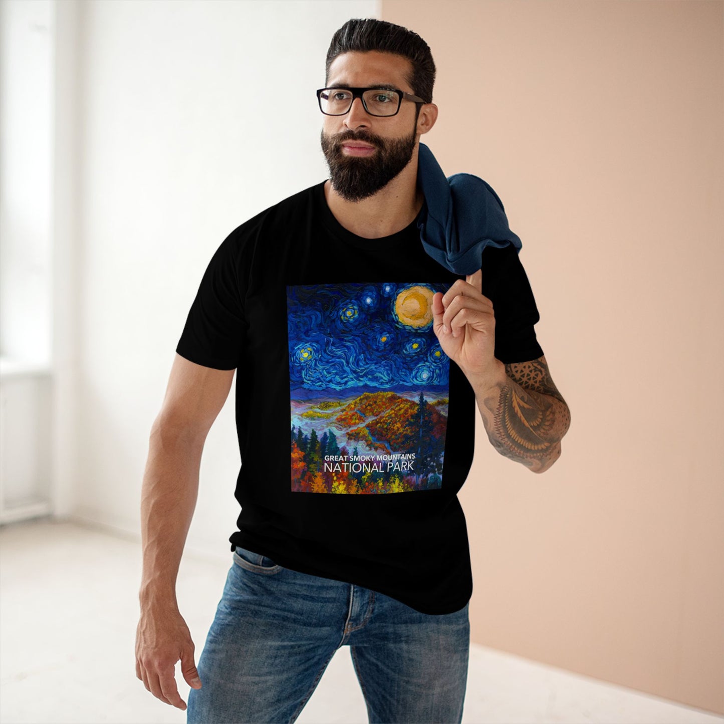 Great Smoky Mountains National Park T-Shirt - The Starry Night