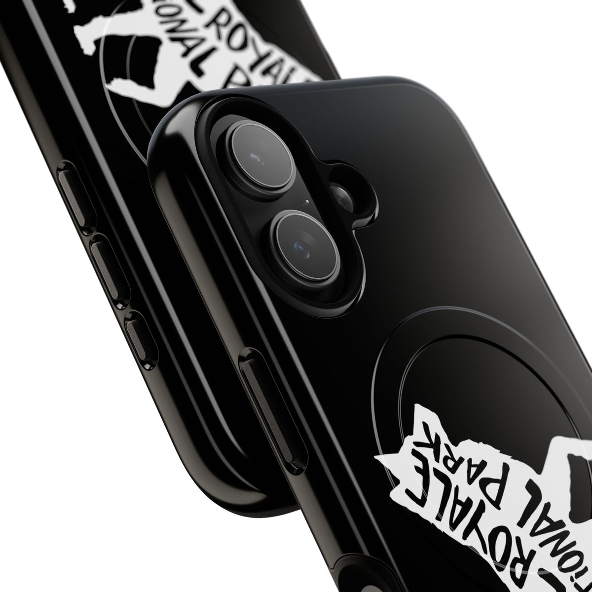 Isle Royale National Park iPhone Case with MagSafe - Wolf Design
