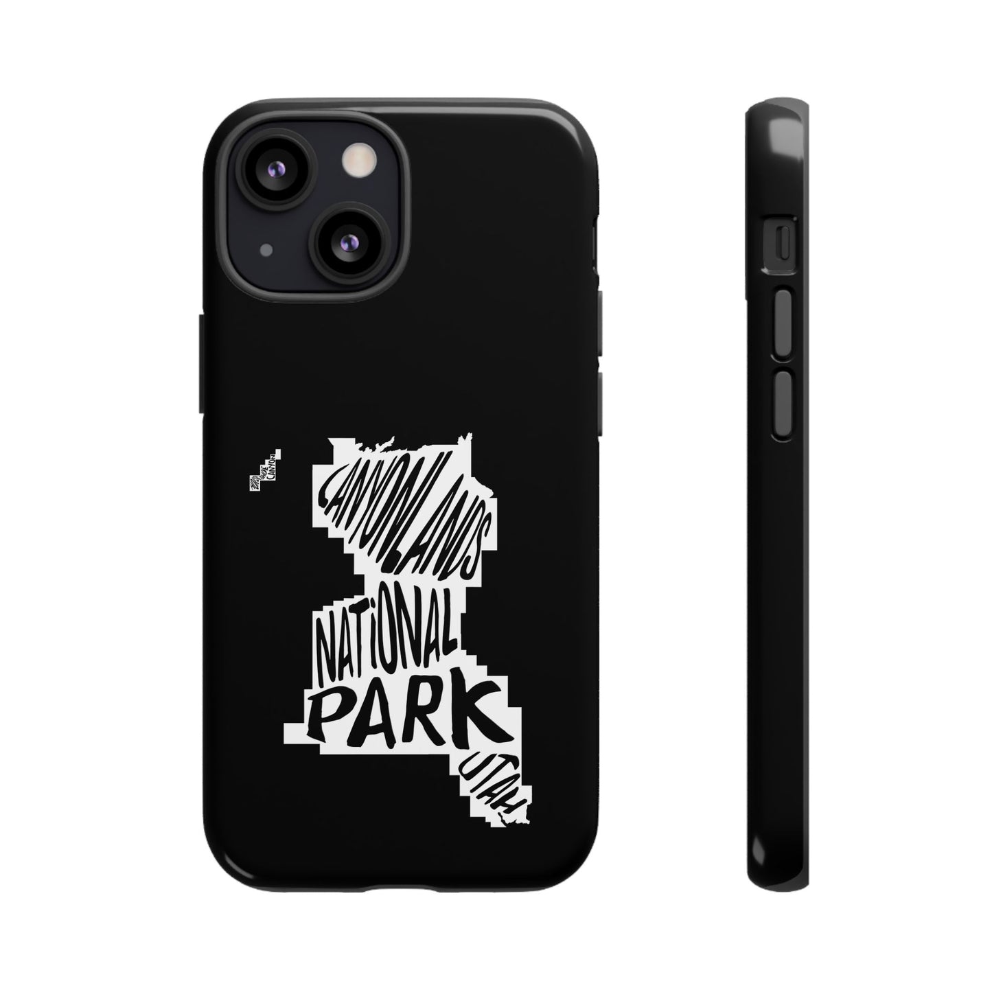 Canyonlands National Park Phone Case - Map Design