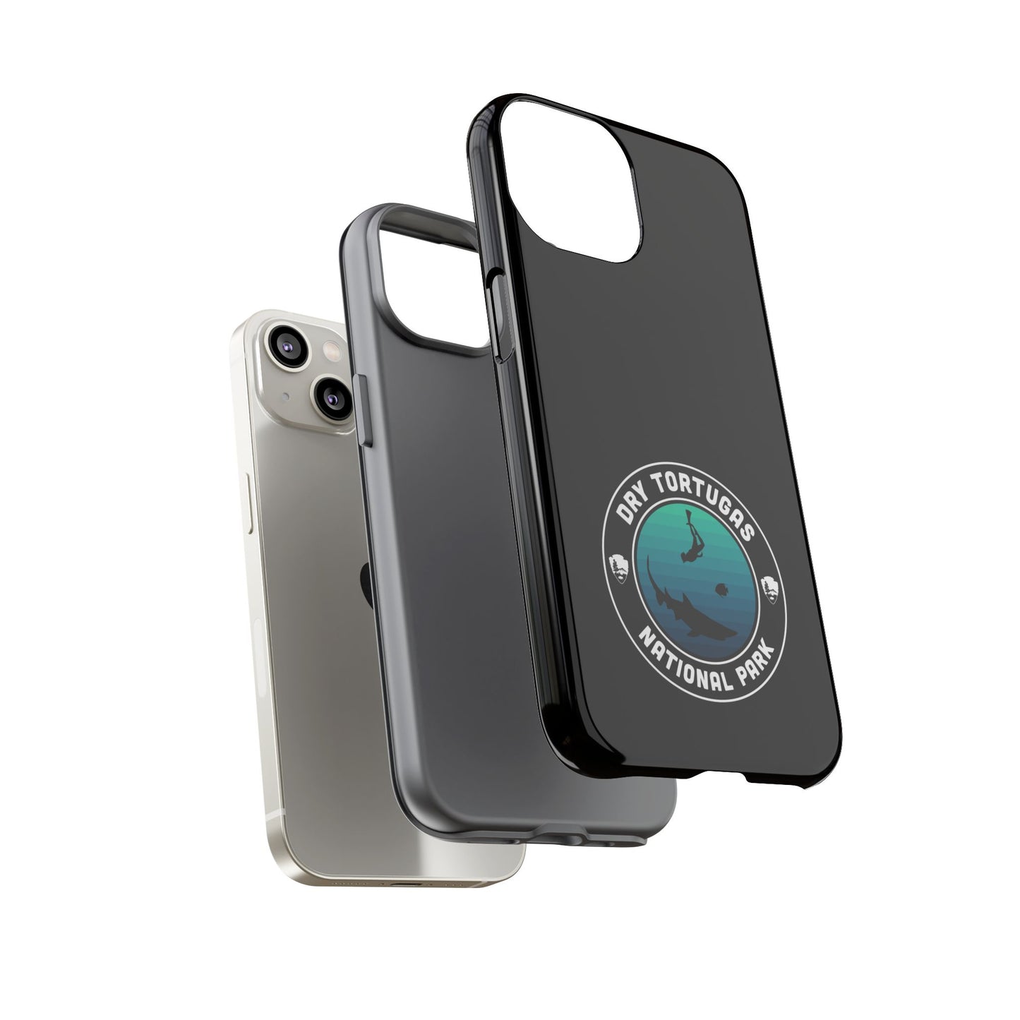 Dry Tortugas National Park Phone Case - Round Emblem Design