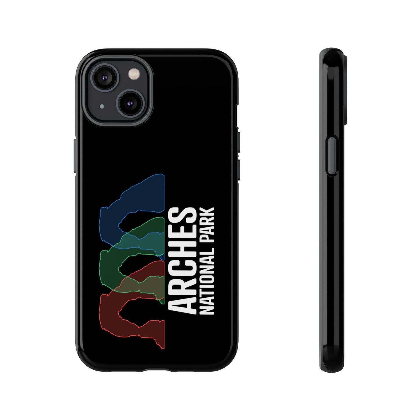 Arches National Park Phone Case - Delicate Arch Histogram Design