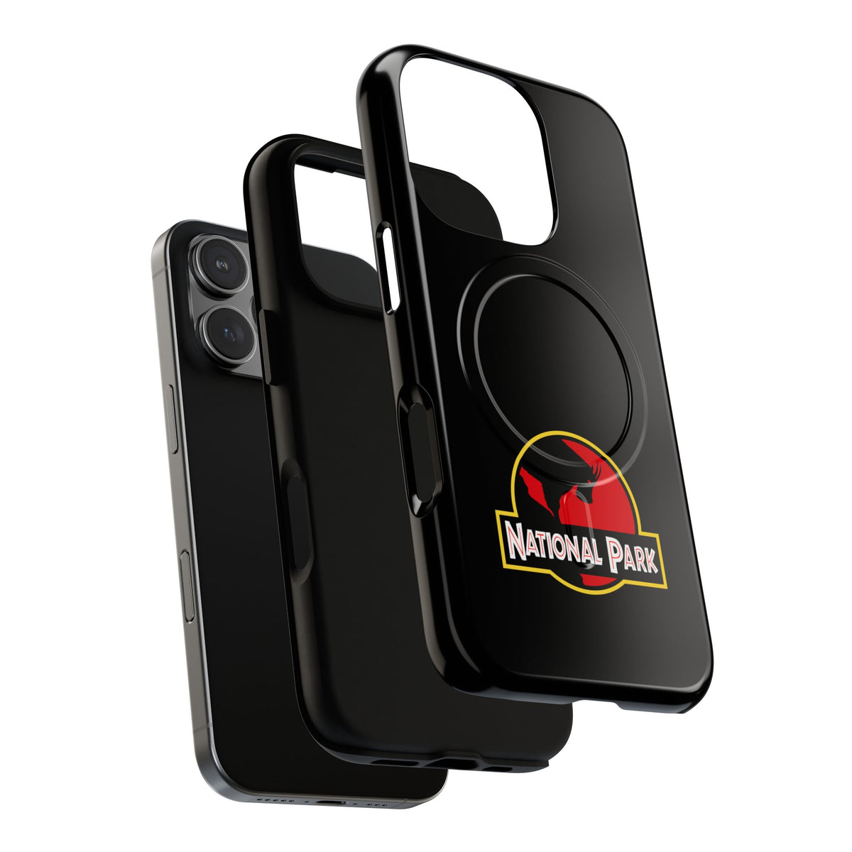 Mountain Goat National Park iPhone Case with MagSafe - Parody Logo