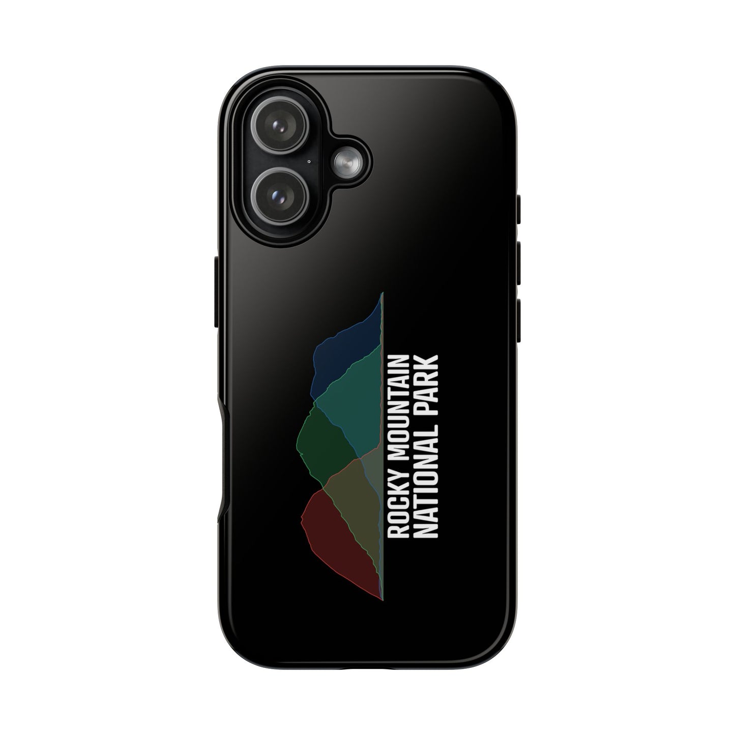 Rocky Mountain National Park Phone Case - Histogram Design