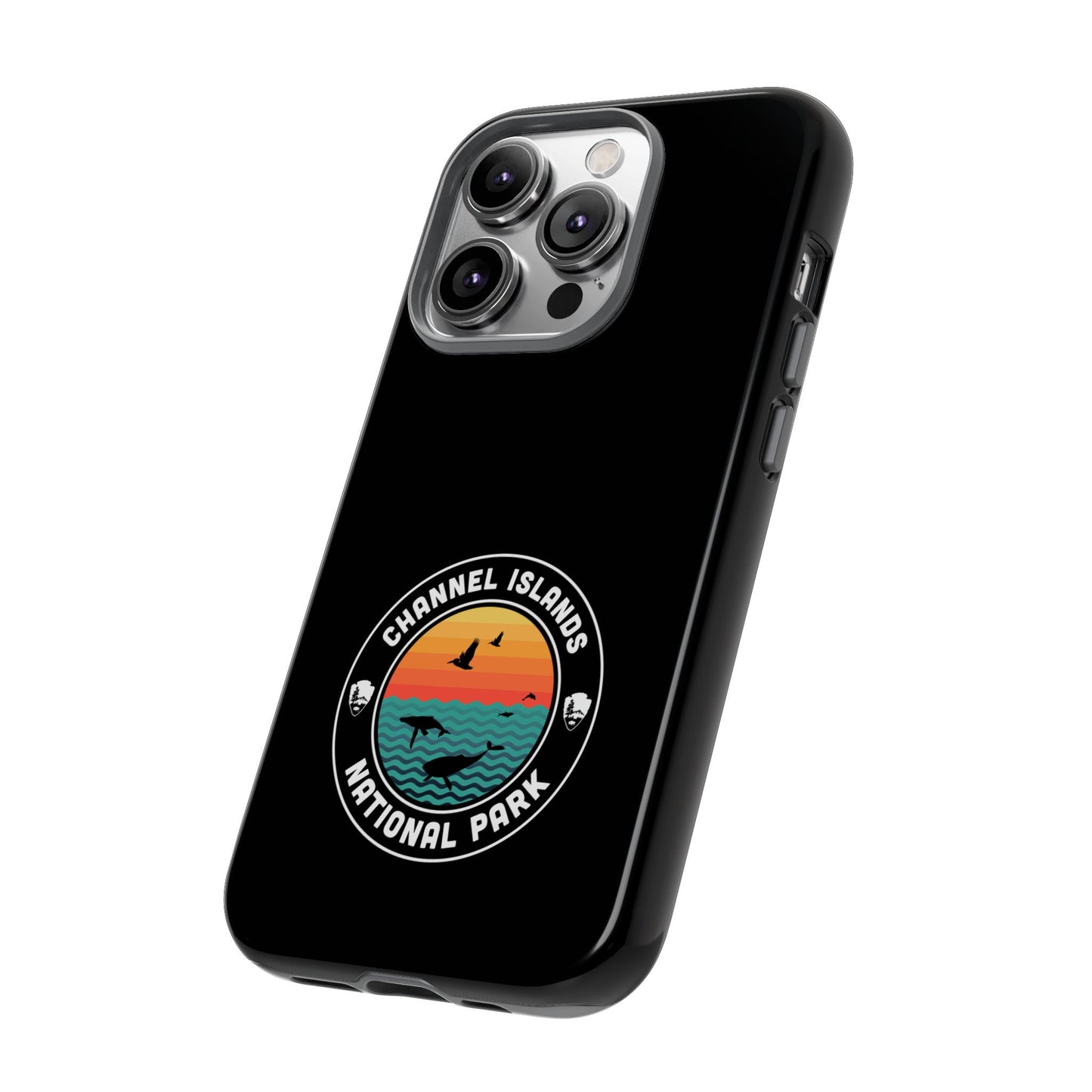 Channel Islands National Park Phone Case - Round Emblem Design