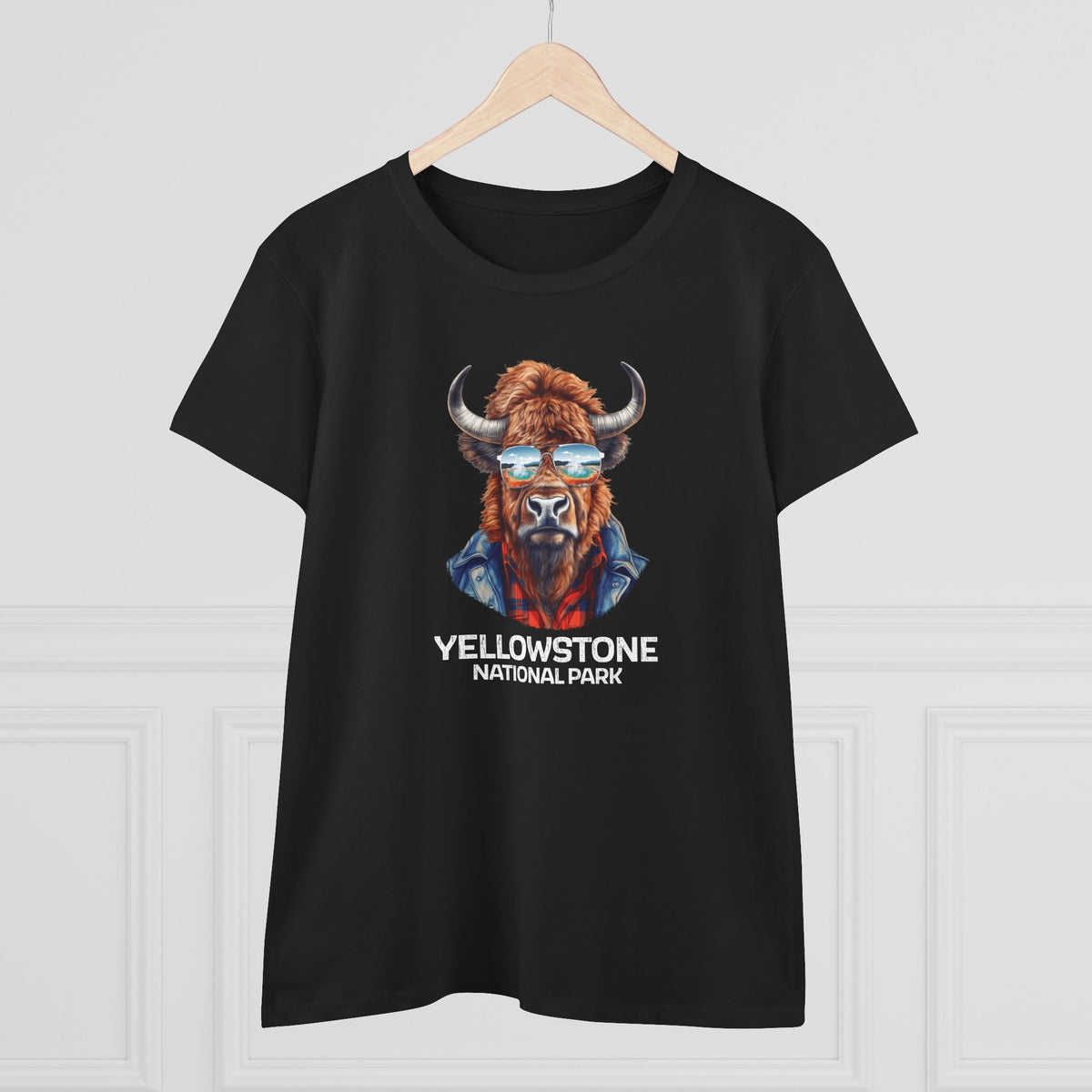 Yellowstone National Park Women's T-Shirt - Cool Bison