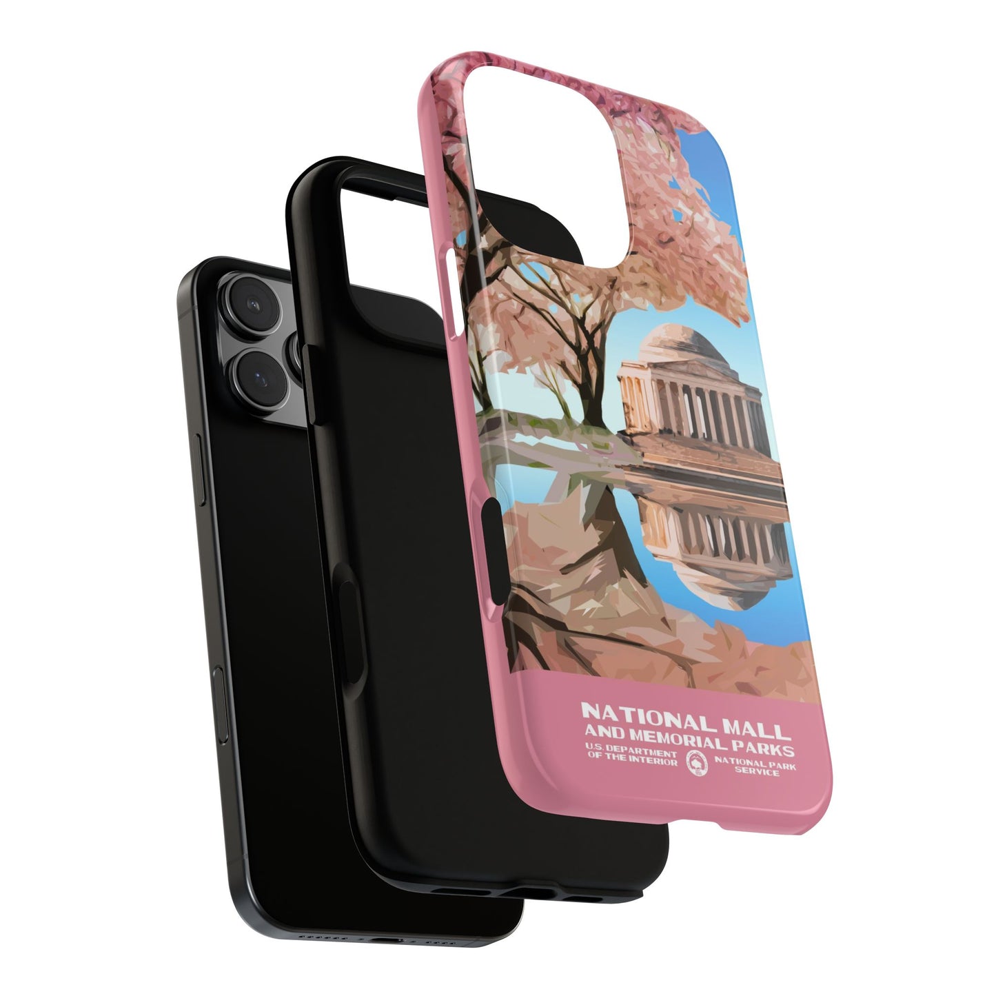 National Mall Washington DC WPA Phone Case