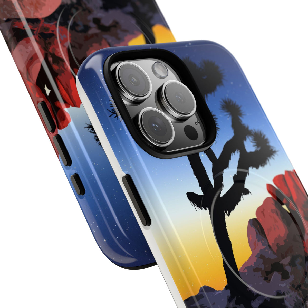 Joshua Tree National Park iPhone Case with MagSafe - Night
