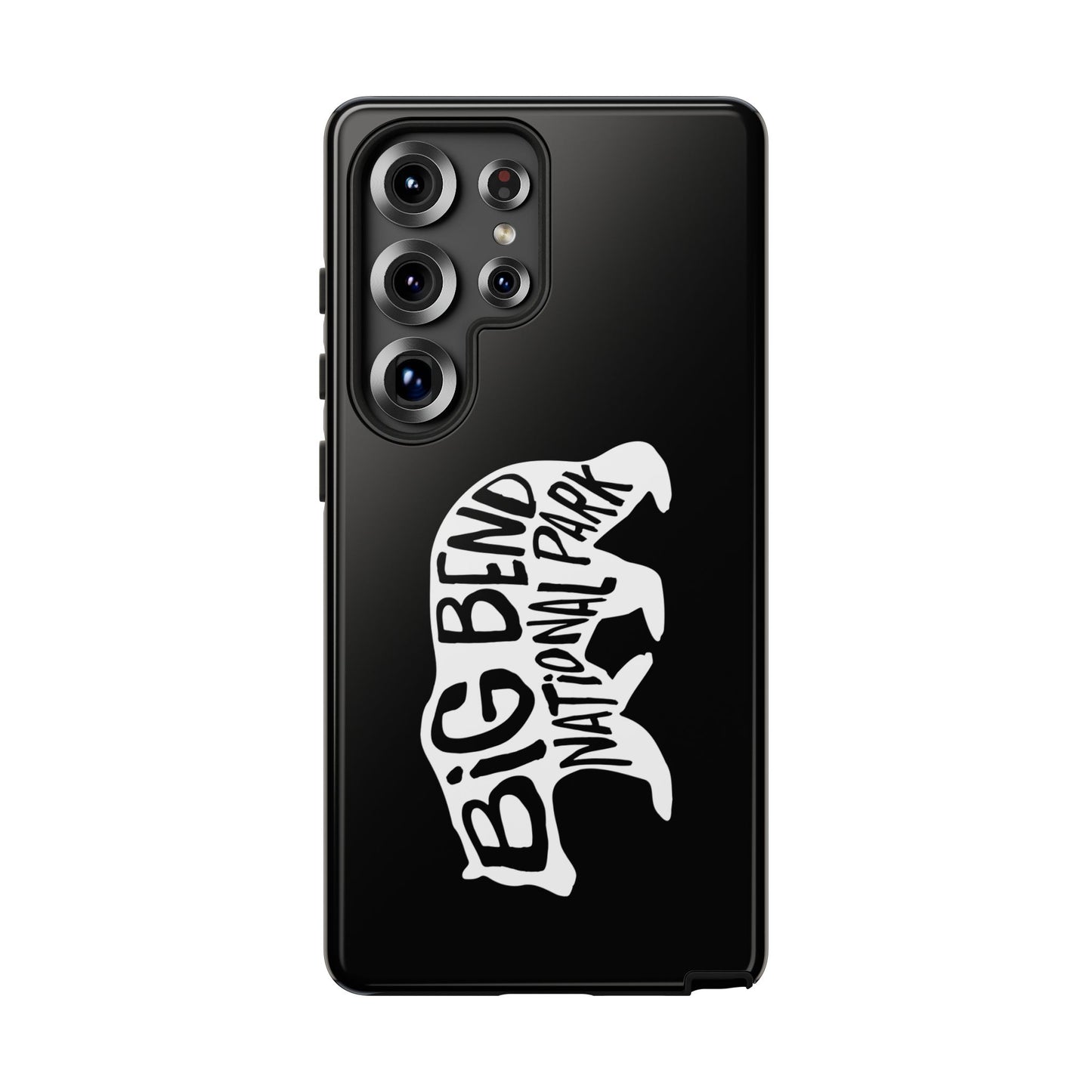 Big Bend National Park Phone Case - Black Bear Design