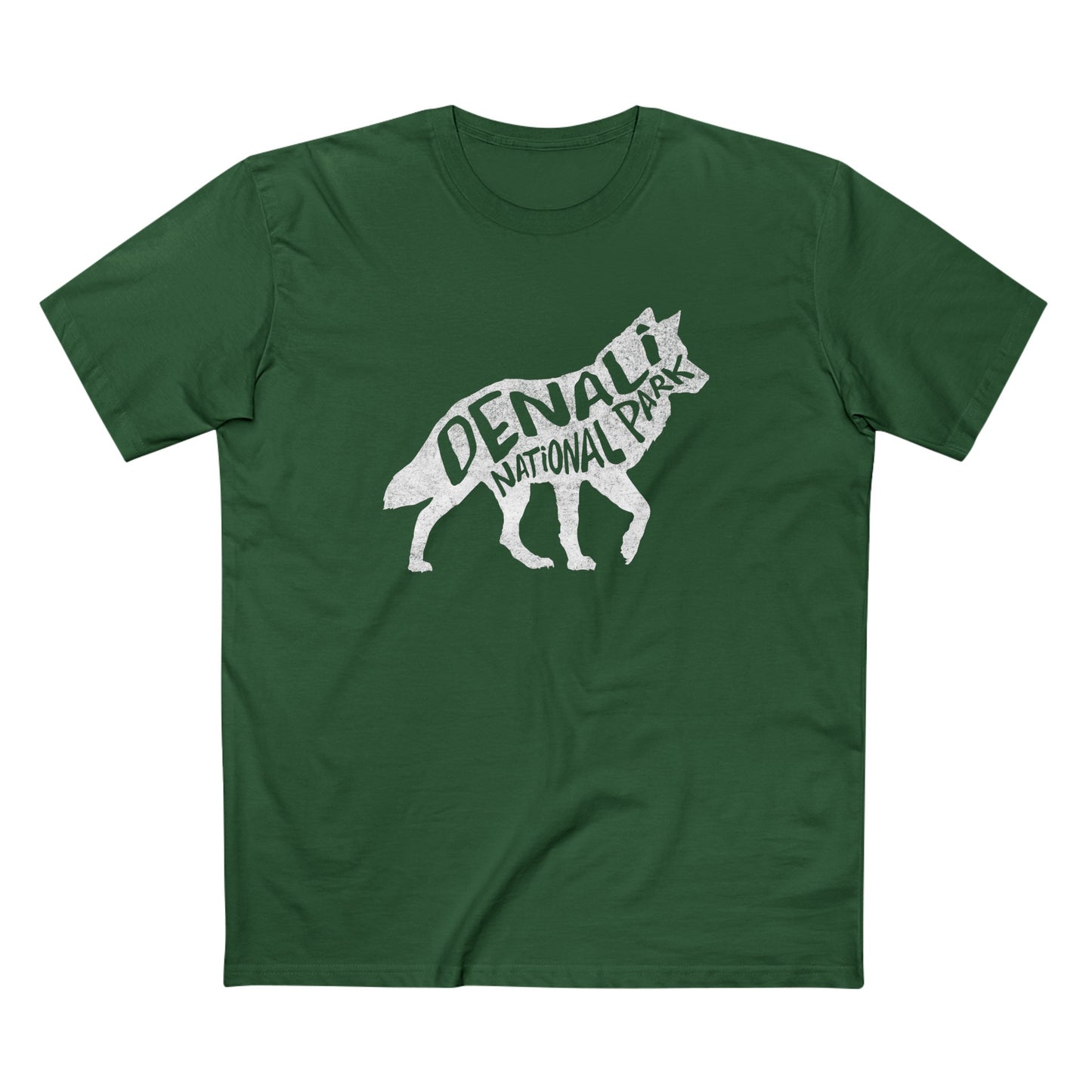 Denali National Park T-Shirt - Gray Wolf