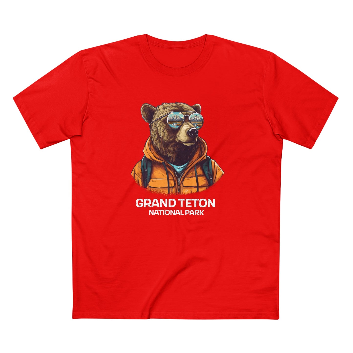 Grand Teton National Park T-Shirt - Grizzly Bear