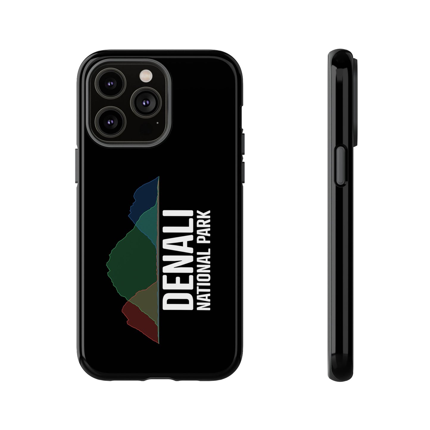 Denali National Park Phone Case - Histogram Design