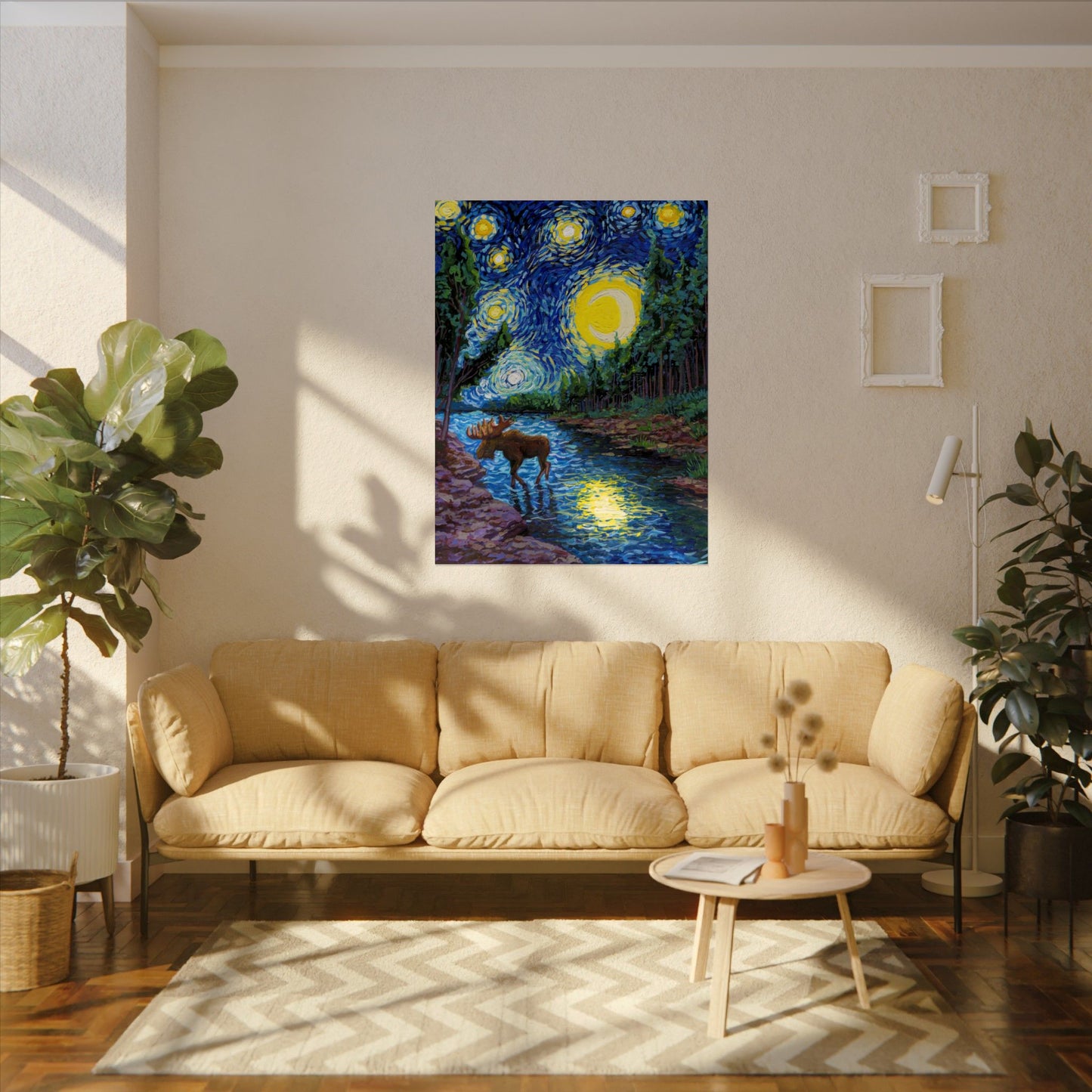 Isle Royale National Park Park Starry Night Poster - Premium Textured Paper