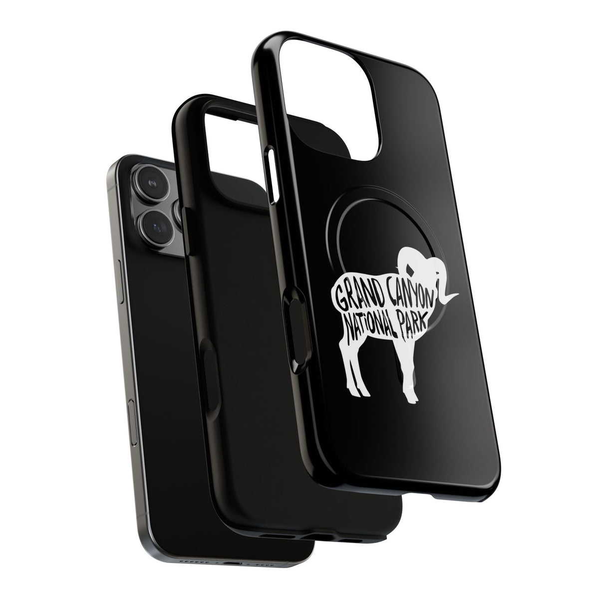 Grand Canyon National Park iPhone Case with MagSafe - Bighorn Sheep Design
