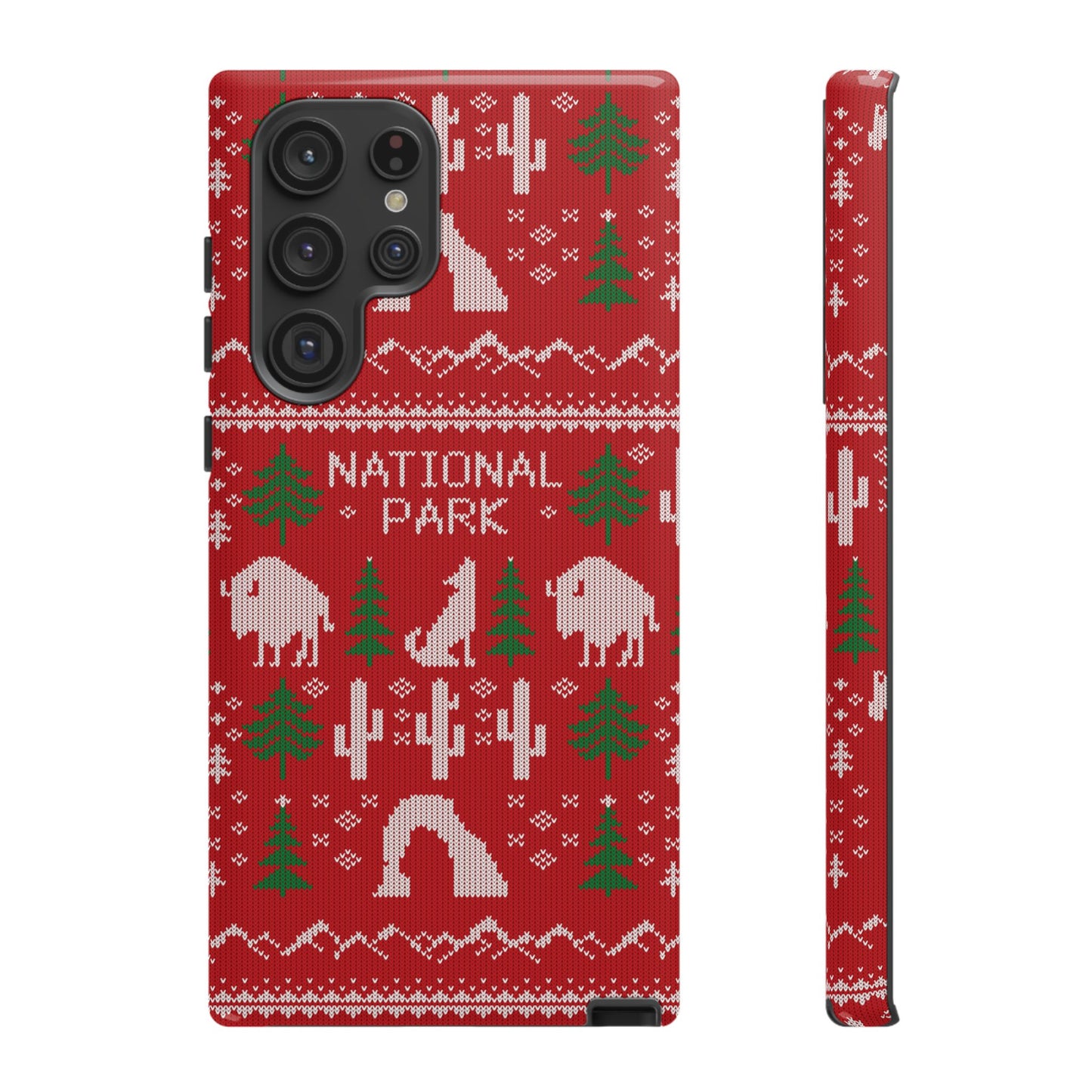 National Park Phone Case - Fair Isle Pattern