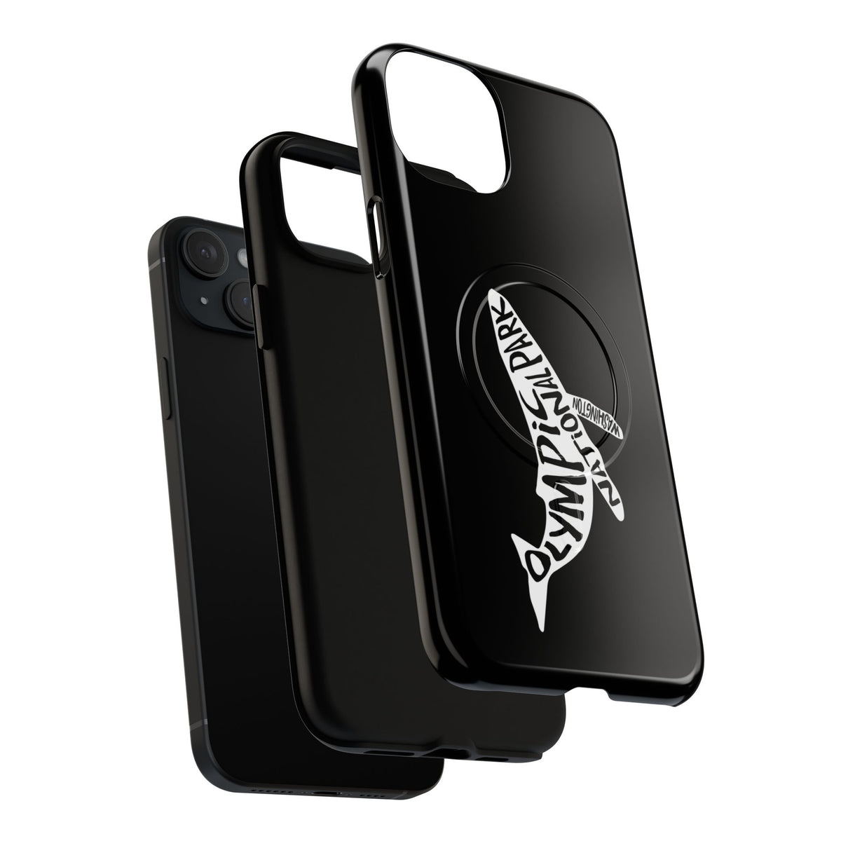Olympic National Park iPhone Case with MagSafe - Humpback Whale Design
