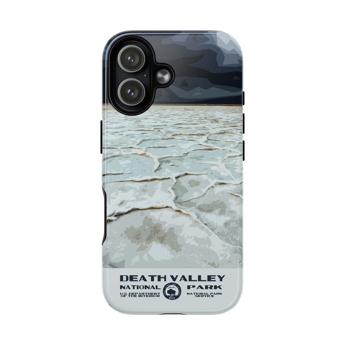 Death Valley National Park iPhone Case with MagSafe - Badwater Basin