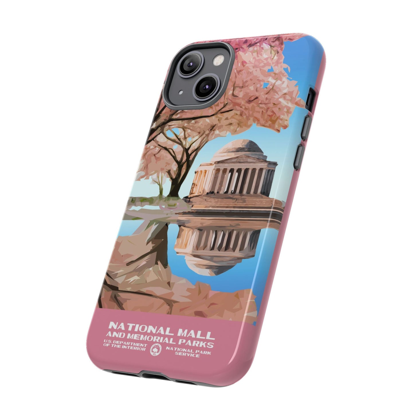 National Mall Washington DC WPA Phone Case