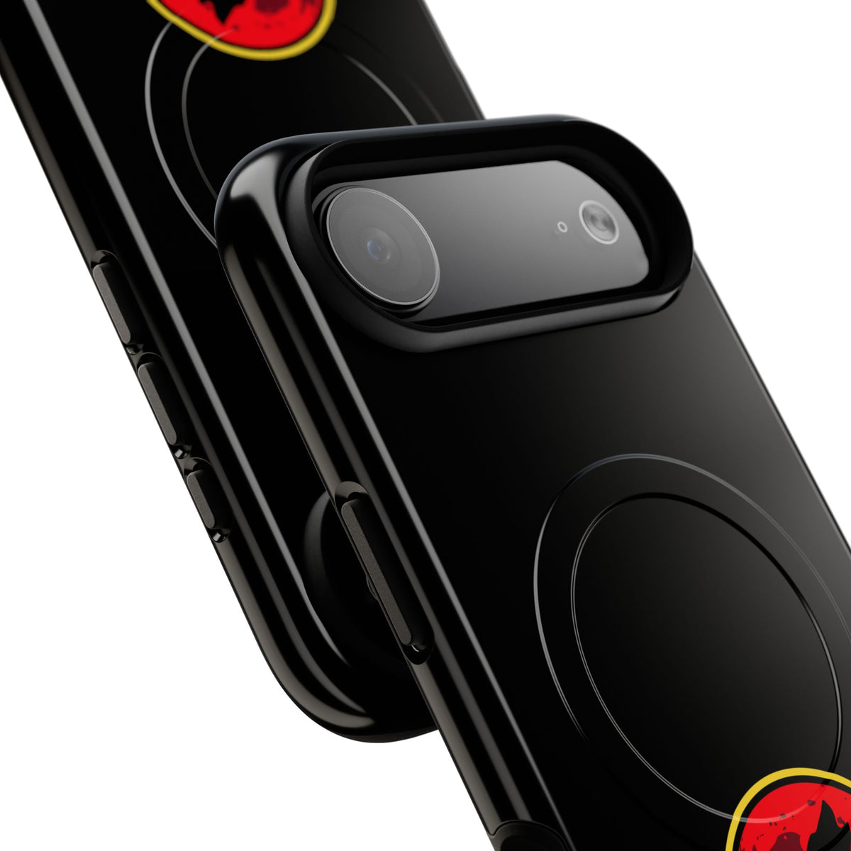 3 Wolf National Park iPhone Case with MagSafe - Parody Logo