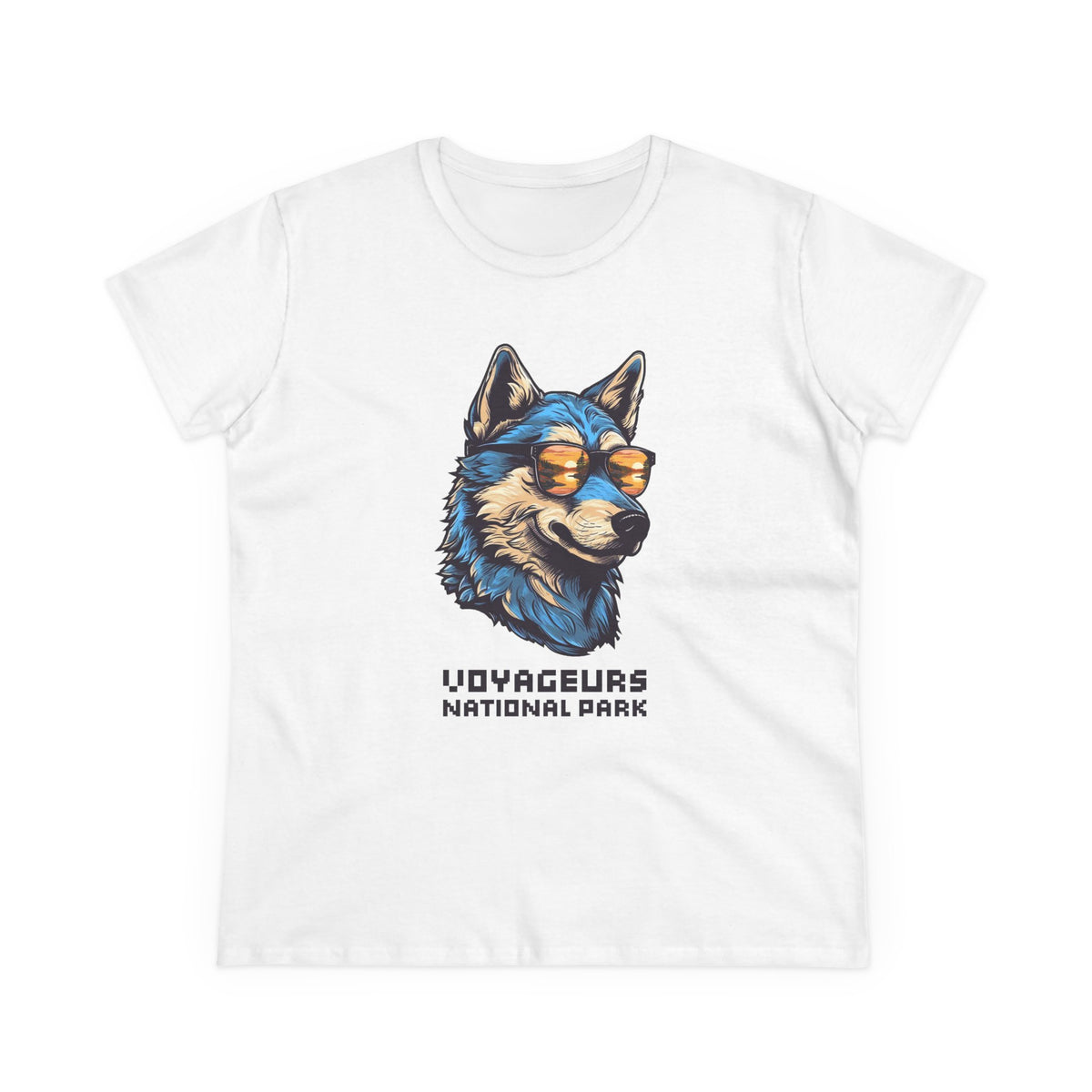 Voyageurs National Park Women's T-Shirt - Cool Wolf
