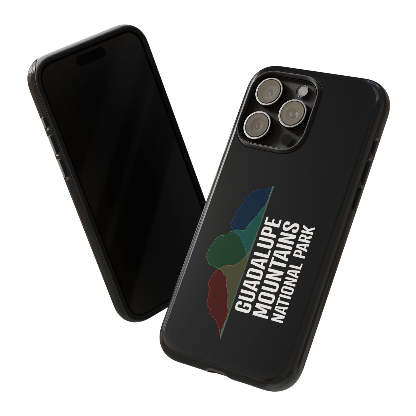 Guadalupe Mountains National Park Phone Case - Histogram Design