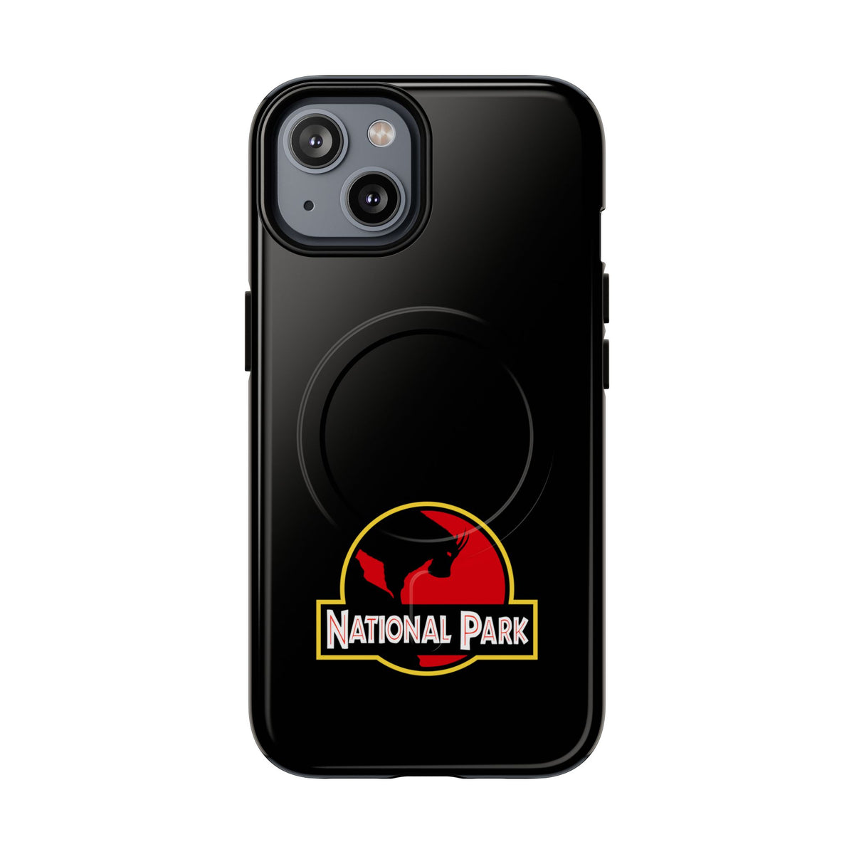 Mountain Goat National Park iPhone Case with MagSafe - Parody Logo
