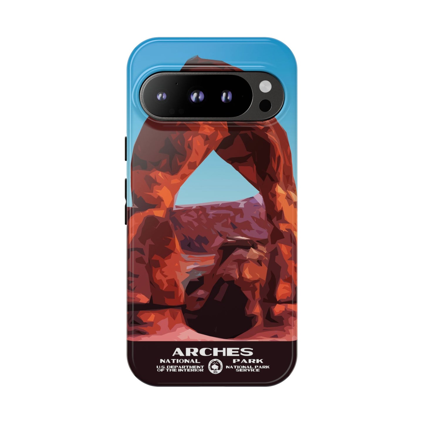 Arches National Park Phone Case - WPA Style
