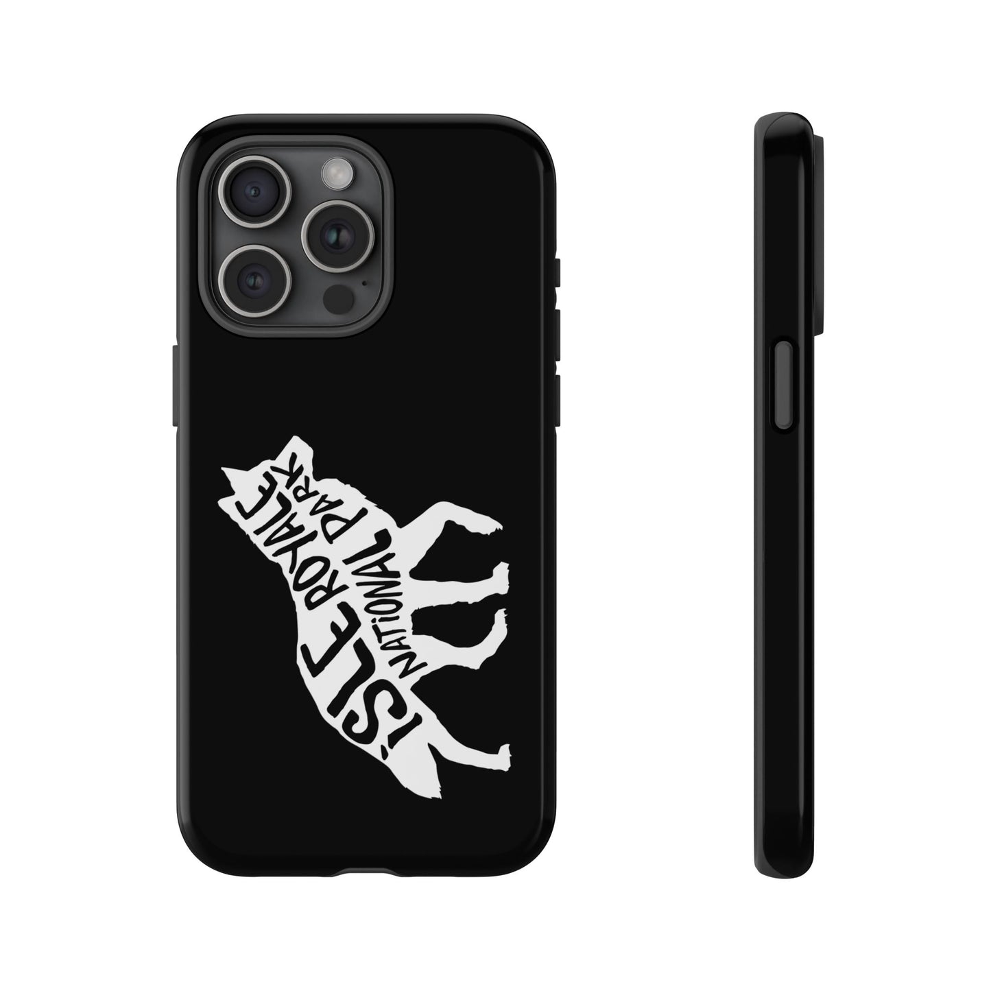 Isle Royale National Park Phone Case - Wolf Design