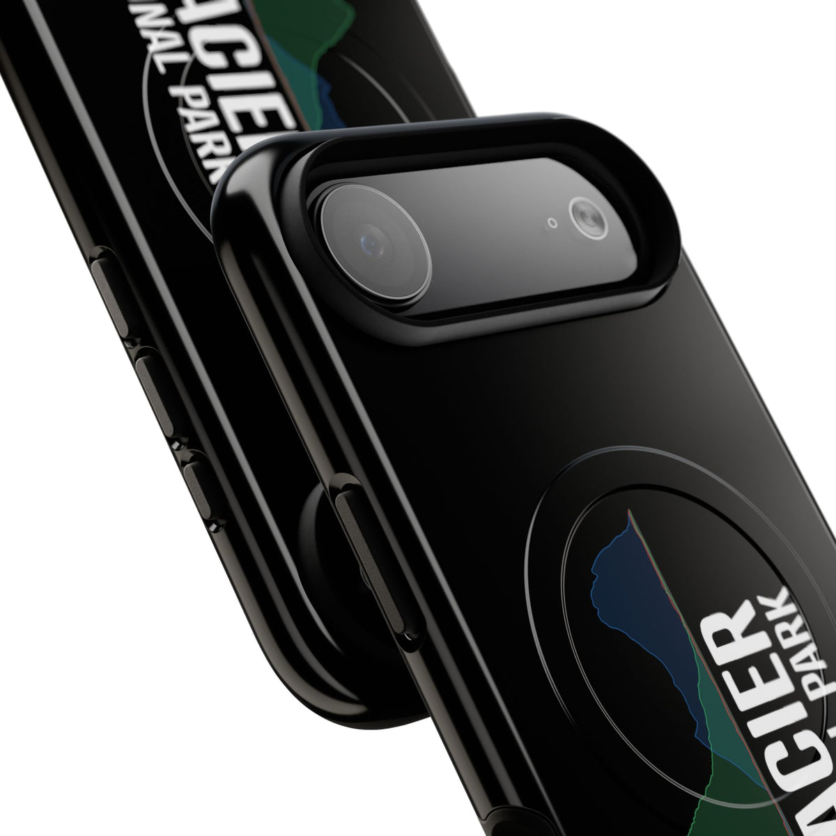 Glacier National Park iPhone Case with MagSafe - Histogram Design