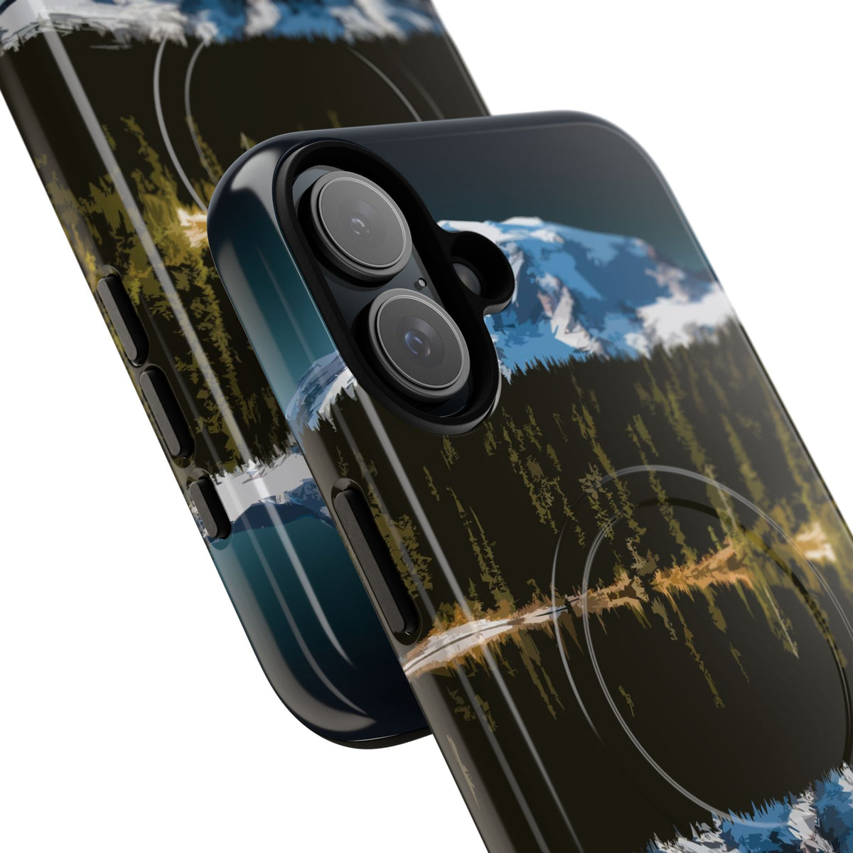 Mount Rainier National Park iPhone Case with MagSafe - WPA Design