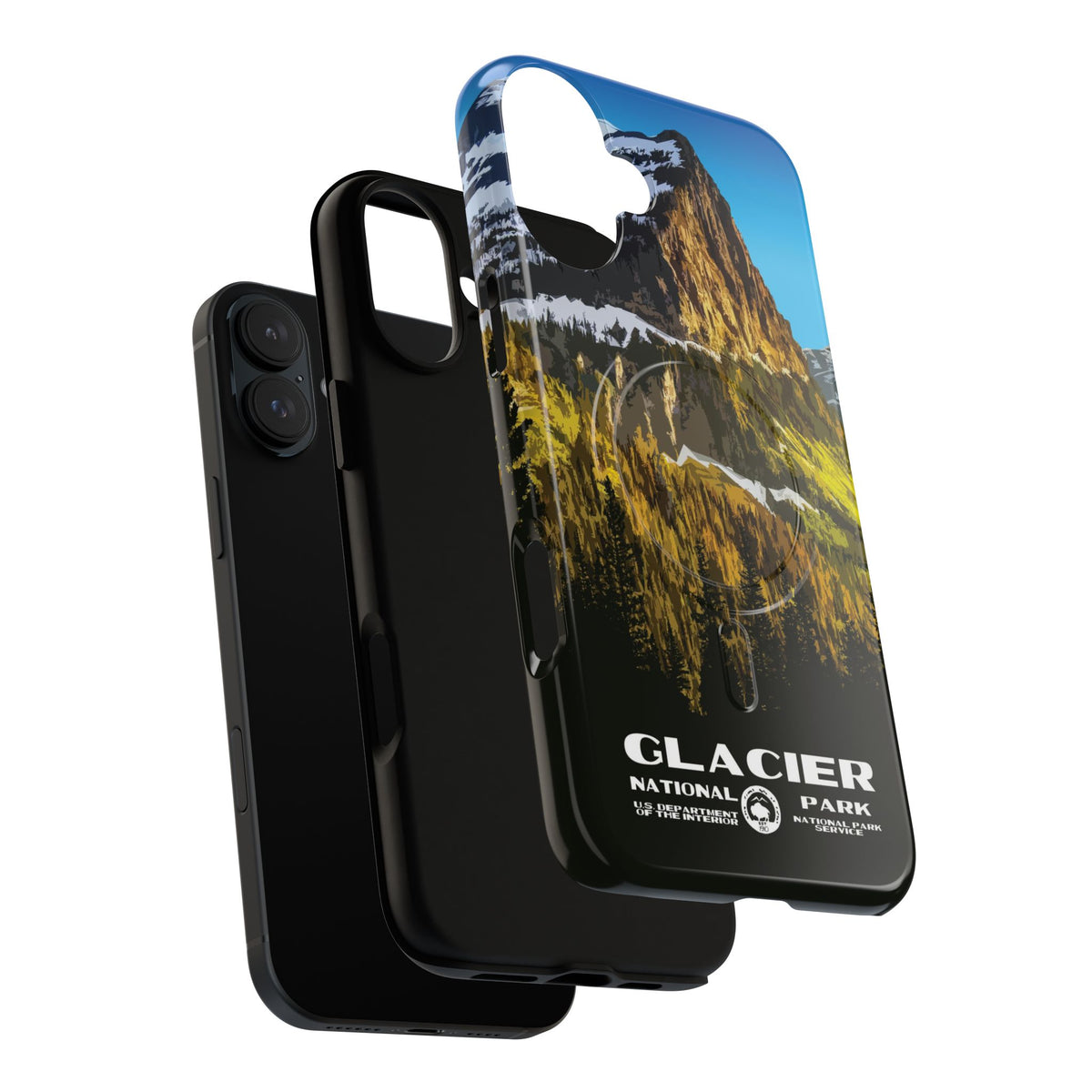 Glacier National Park iPhone Case with MagSafe - WPA Design