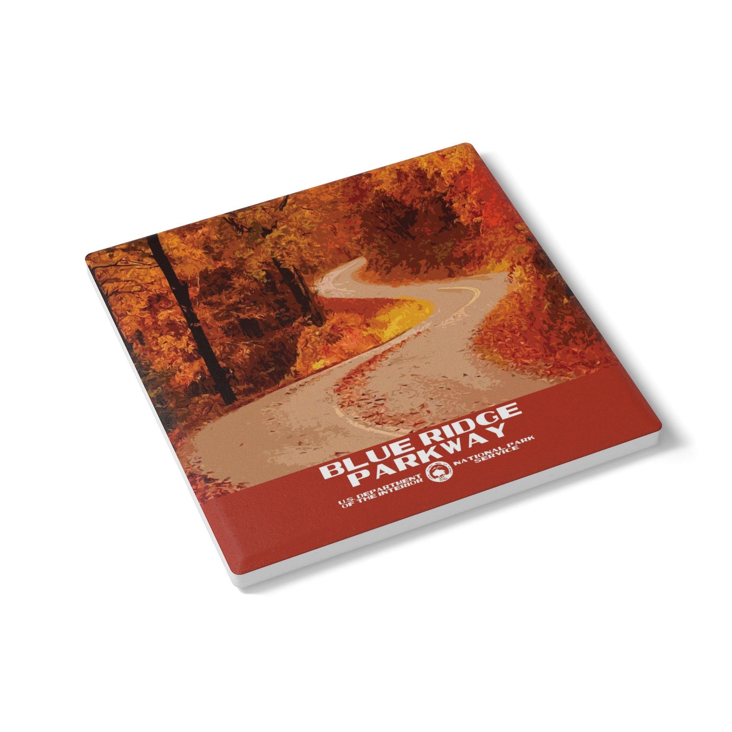 Blue Ridge Parkway Ceramic Coaster