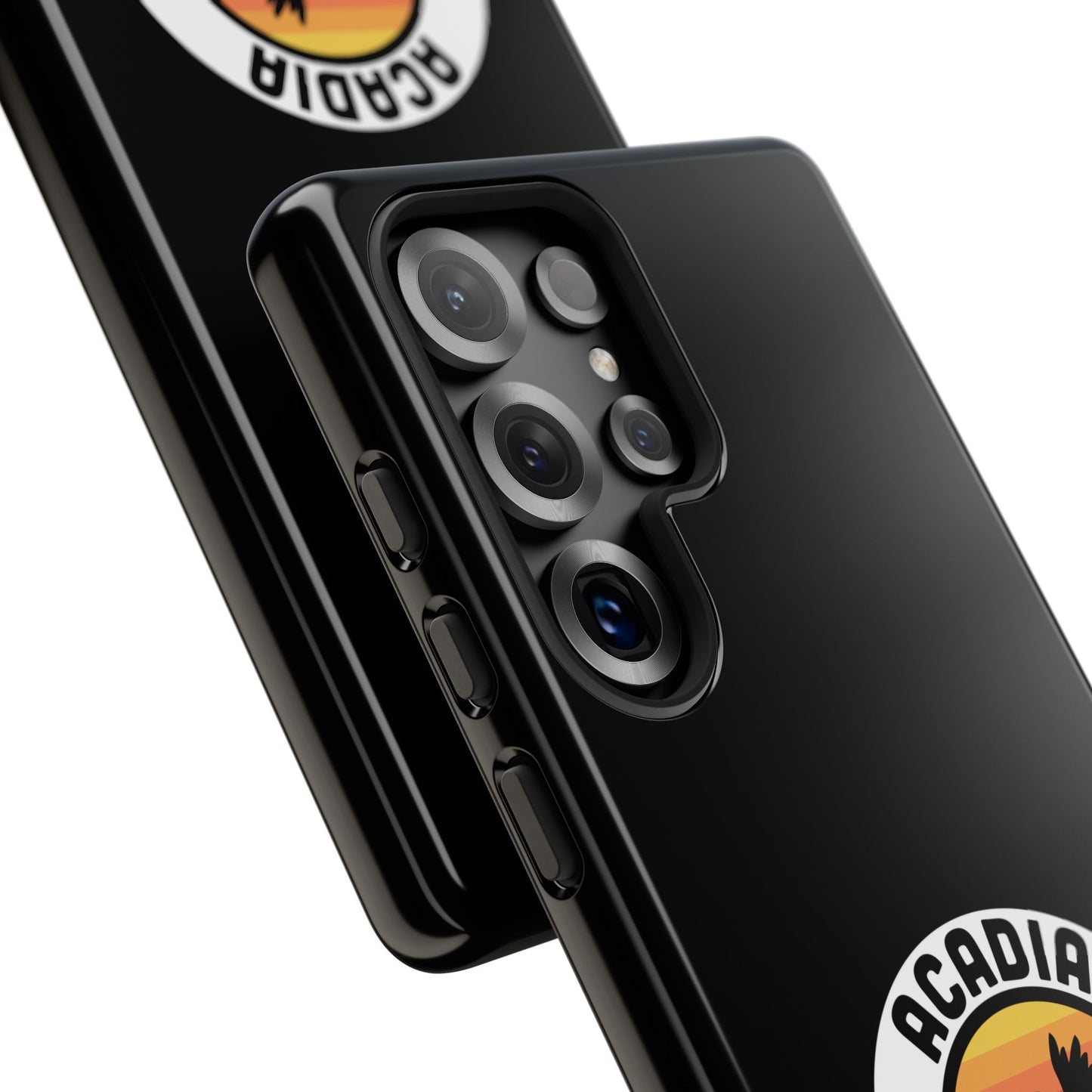 Acadia National Park Phone Case - Round Emblem Design