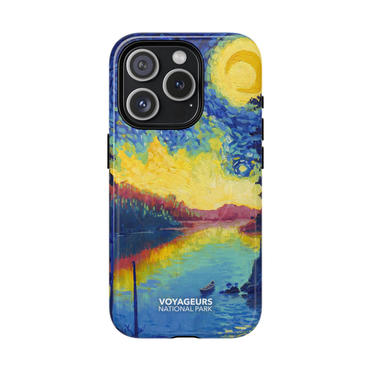 Voyageurs National Park iPhone Case with MagSafe - Starry Night