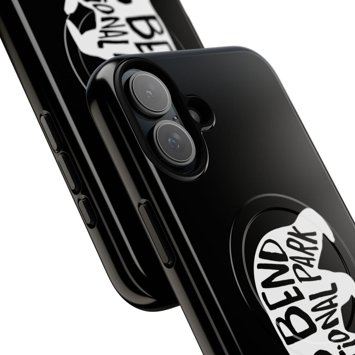 Big Bend National Park iPhone Case with MagSafe - Black Bear Design
