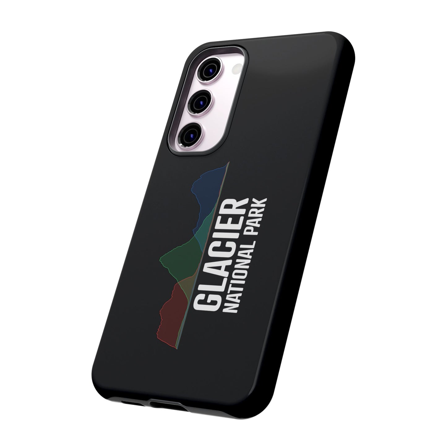 Glacier National Park Phone Case - Histogram Design