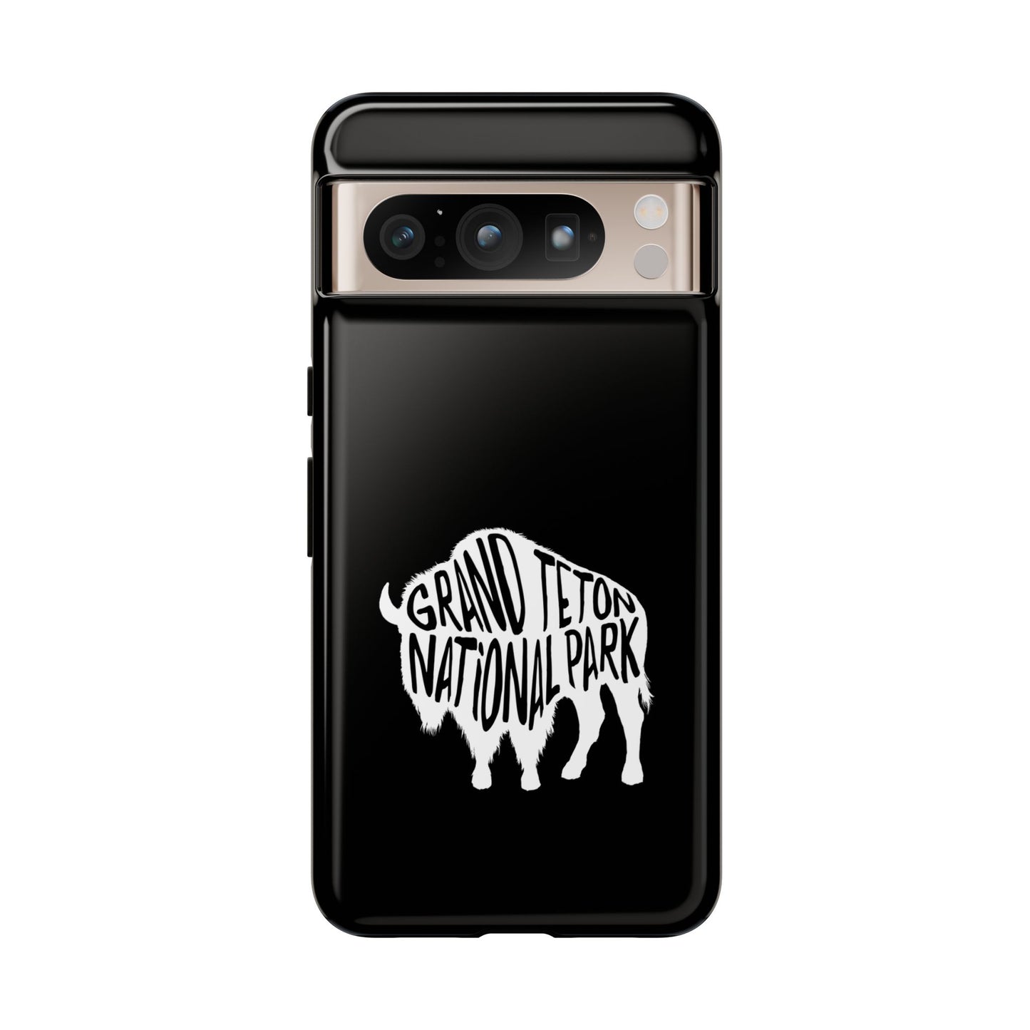 Grand Teton National Park Phone Case - Bison Design