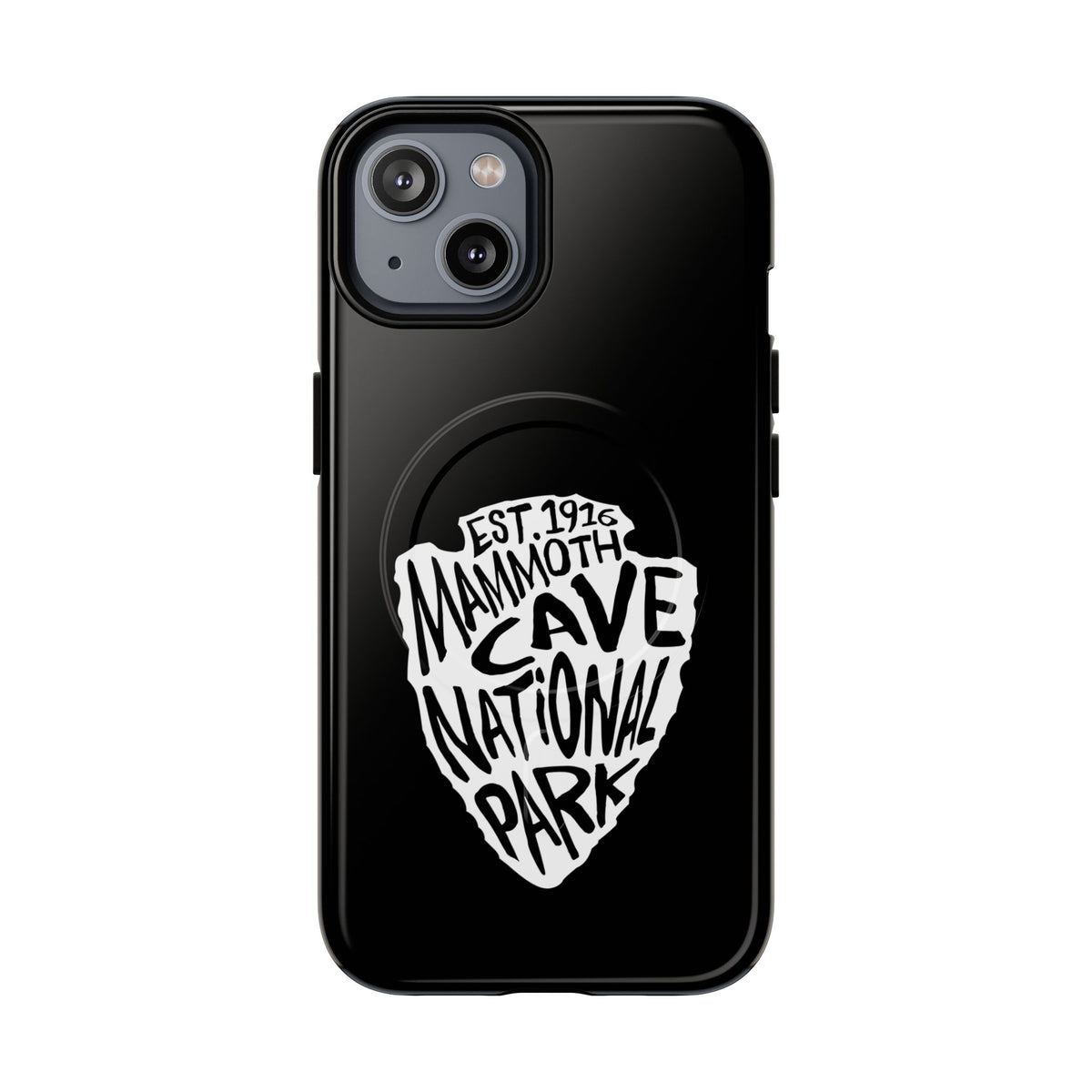 Mammoth Cave National Park iPhone Case with MagSafe - Arrowhead Design