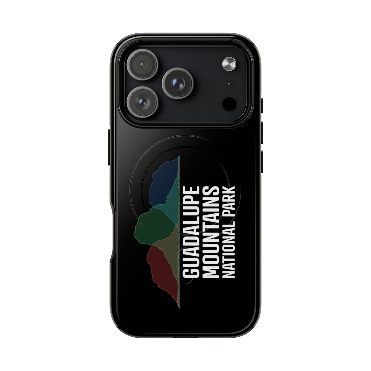 Guadalupe Mountains National Park iPhone Case with MagSafe - Histogram Design