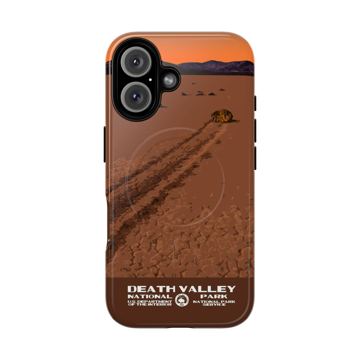 Death Valley National Park iPhone Case with MagSafe - Racetrack Playa