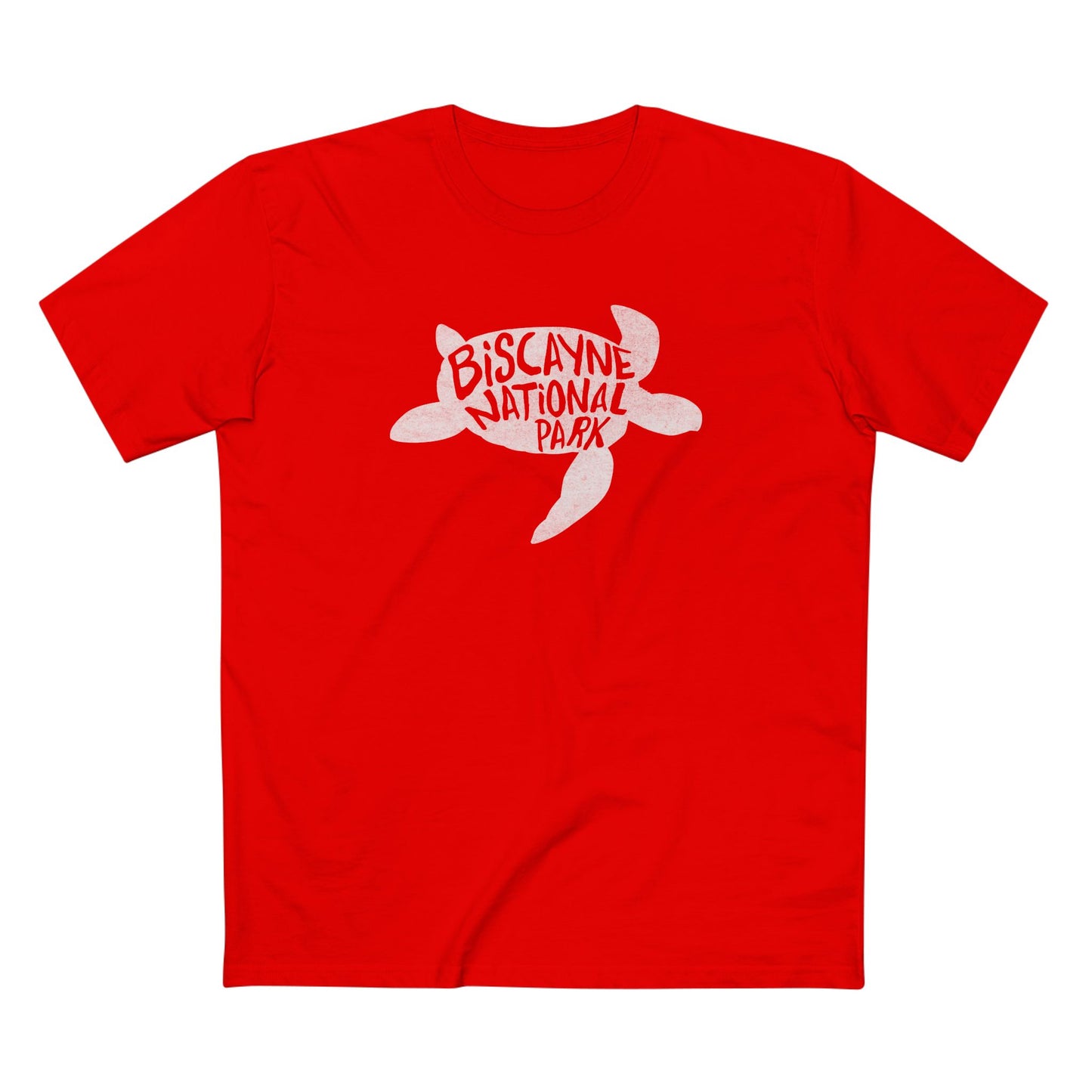 Biscayne National Park T-Shirt - Turtle in Red