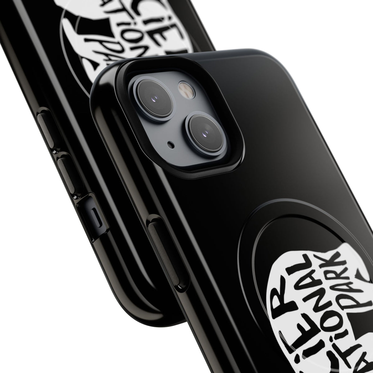 Glacier National Park iPhone Case with MagSafe - Grizzly Bear Design