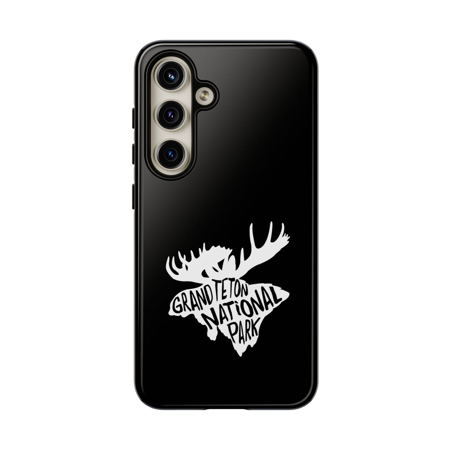 Grand Teton National Park Phone Case - Moose Design