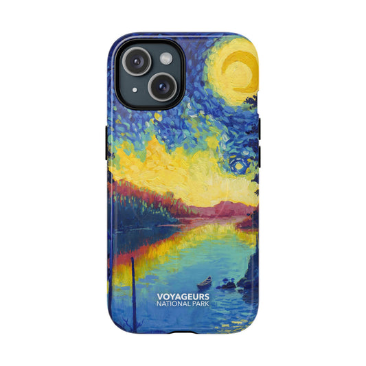 Voyageurs National Park iPhone Case with MagSafe - Starry Night