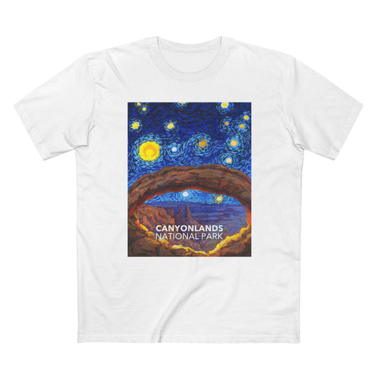 Canyonlands National Park T-Shirt - The Starry Night