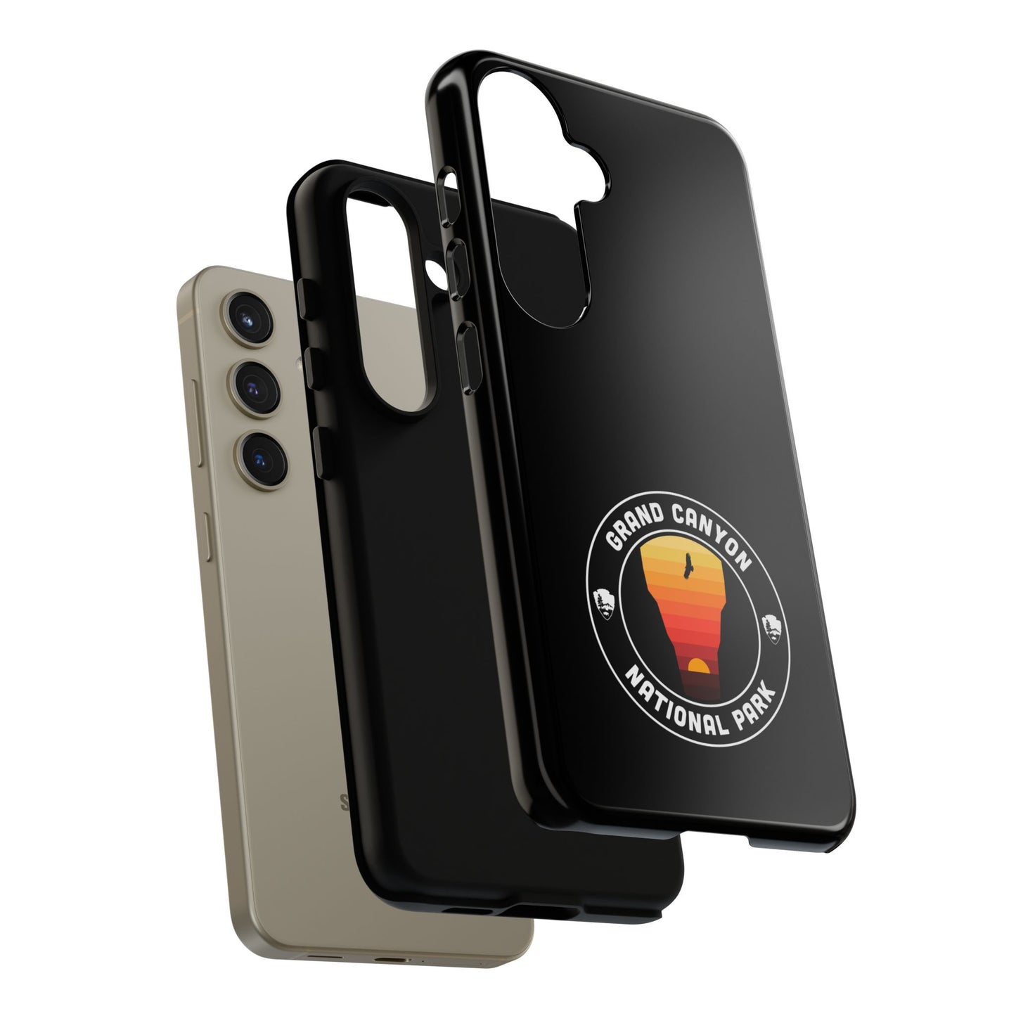 Grand Canyon National Park Phone Case - Round Emblem Design