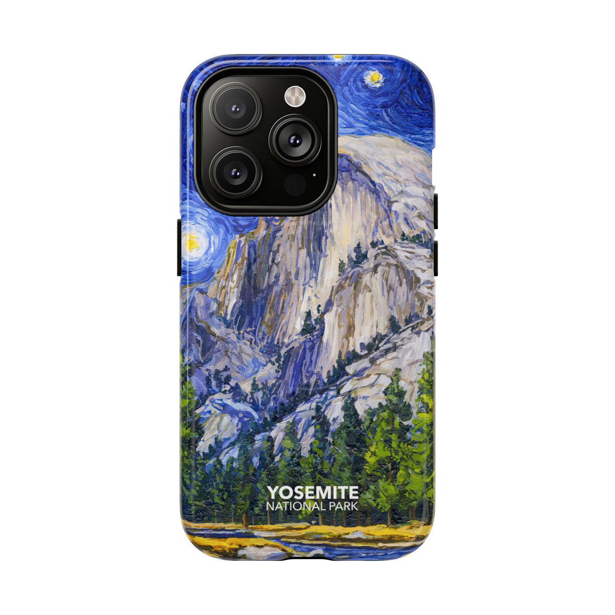 Yosemite National Park iPhone Case with MagSafe - Starry Night
