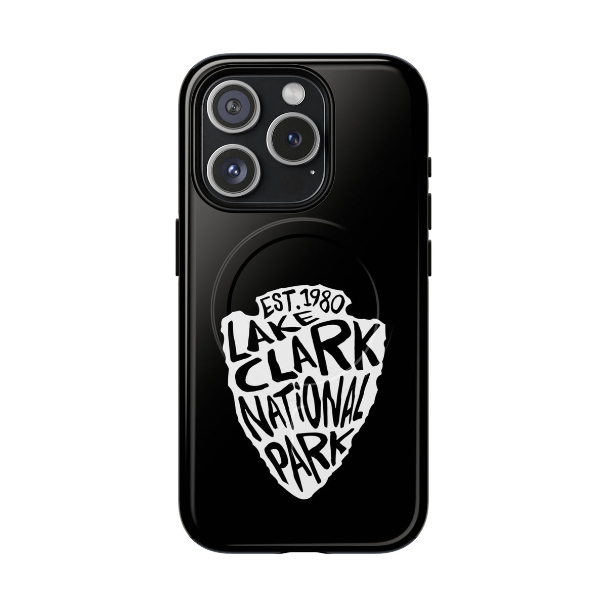 Lake Clark National Park iPhone Case with MagSafe - Arrowhead Design