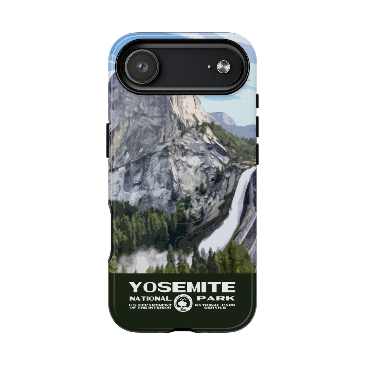 Yosemite National Park iPhone Case with MagSafe - Nevada Fall